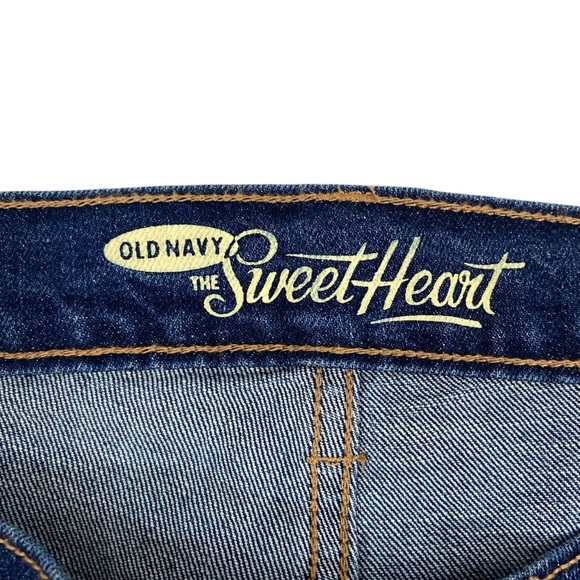 Old Navy Sweetheart Womens Jeans Size 14 Blue Skinny Medium Wash Stretch Denim - Picture 6 of 16